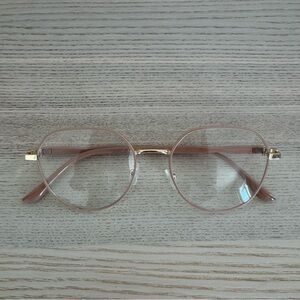 Geometric Rose-Gold frames